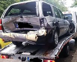 Пътна помощ за катастрофирали автомобили
